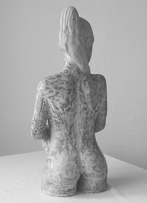Kassandra - Skulptur von Bernhard Lubos