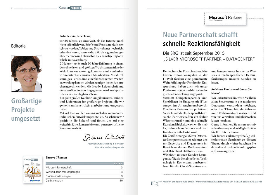 SRG Kundenreport 11