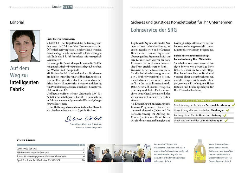 SRG Kundenreport 9