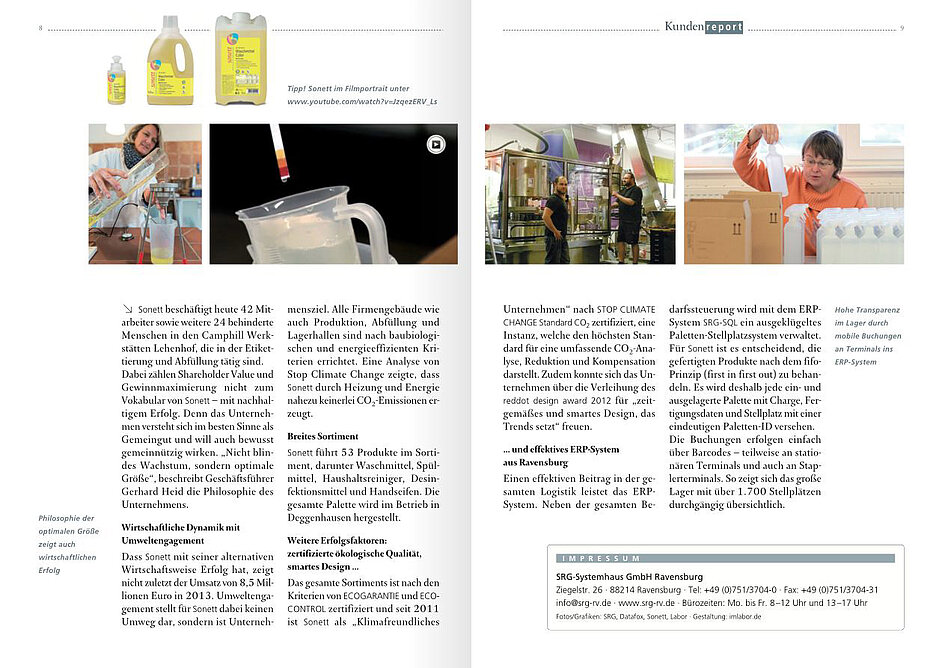 SRG Kundenreport 9